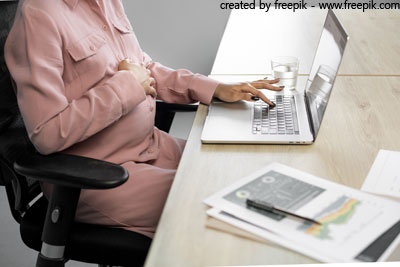 a possibilidade de retorno das gestantes ao trabalho presencial