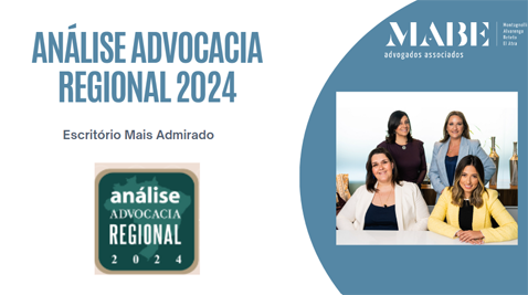 MABE Advogados no Ranking Regional 2024 da Análise Advocacia!